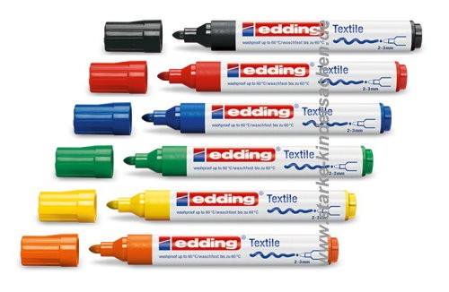 edding 4500 textile marker, Textilmalstifte in vielen Farben im onlineshop