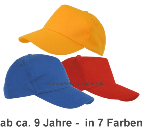 einfarbige Baseballcaps für Schüler, Teenager und Jugendliche, gleichfarbige Caps für Vereine und Schulklassen